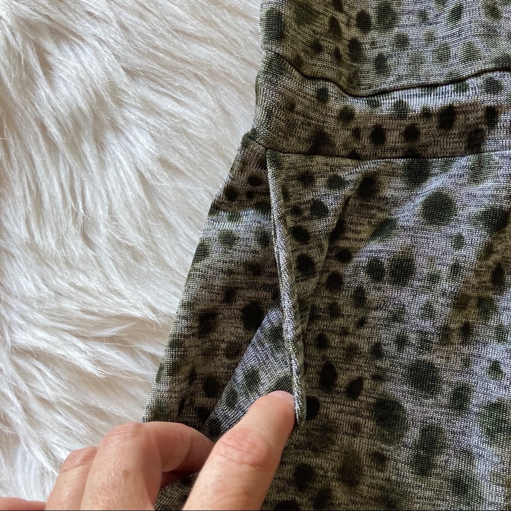 Jennifer Lopez Cheetah Print Cowl Neck Dress - Picture 3 of 9